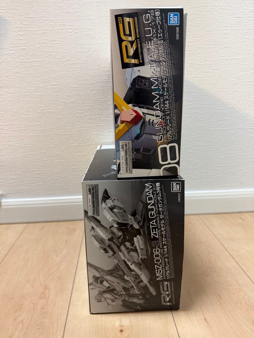 ［1/31 削除］ RGガンプラ2体セット