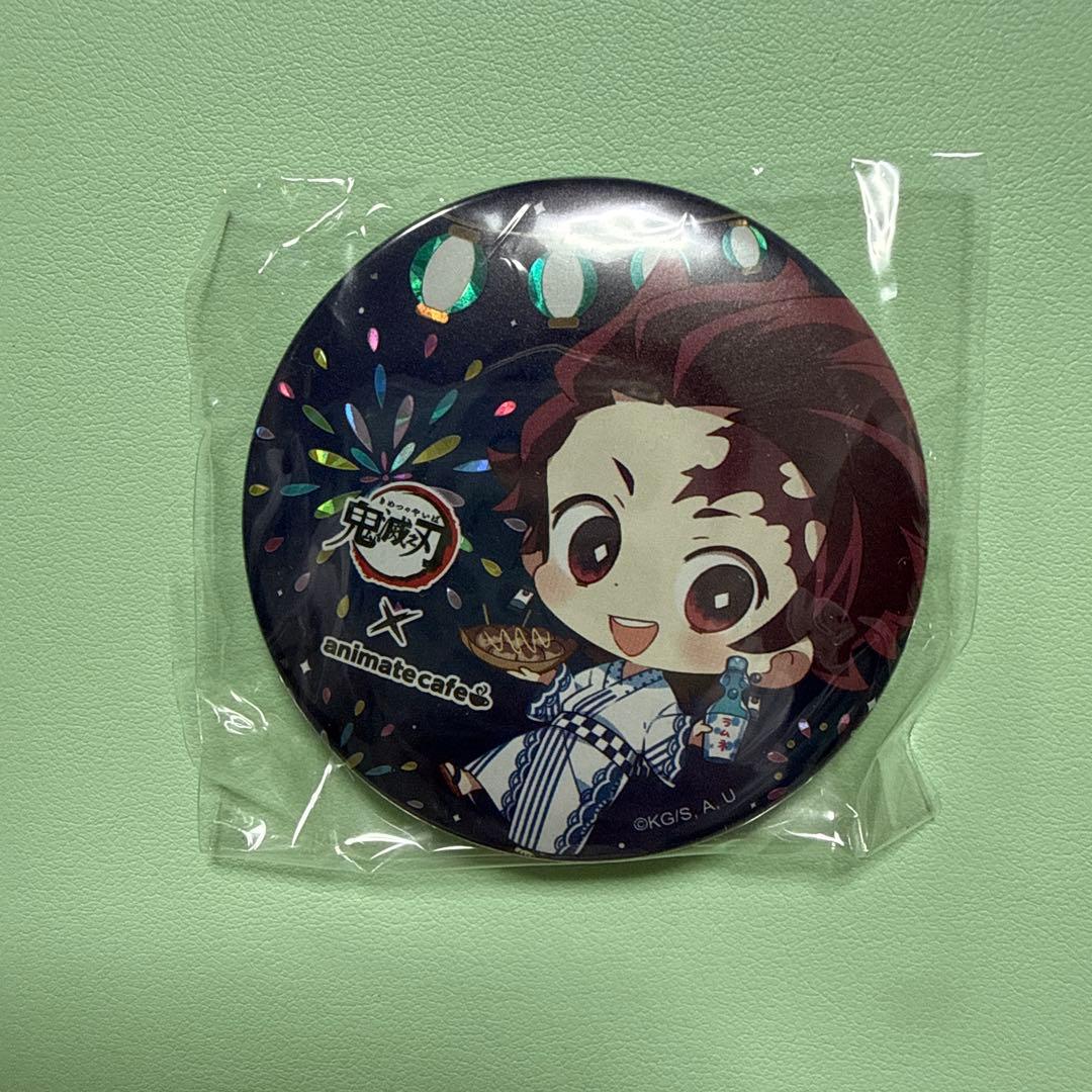 鬼滅の刃 アニメイトカフェ 台湾 限定 缶バッジ 竈門炭治郎