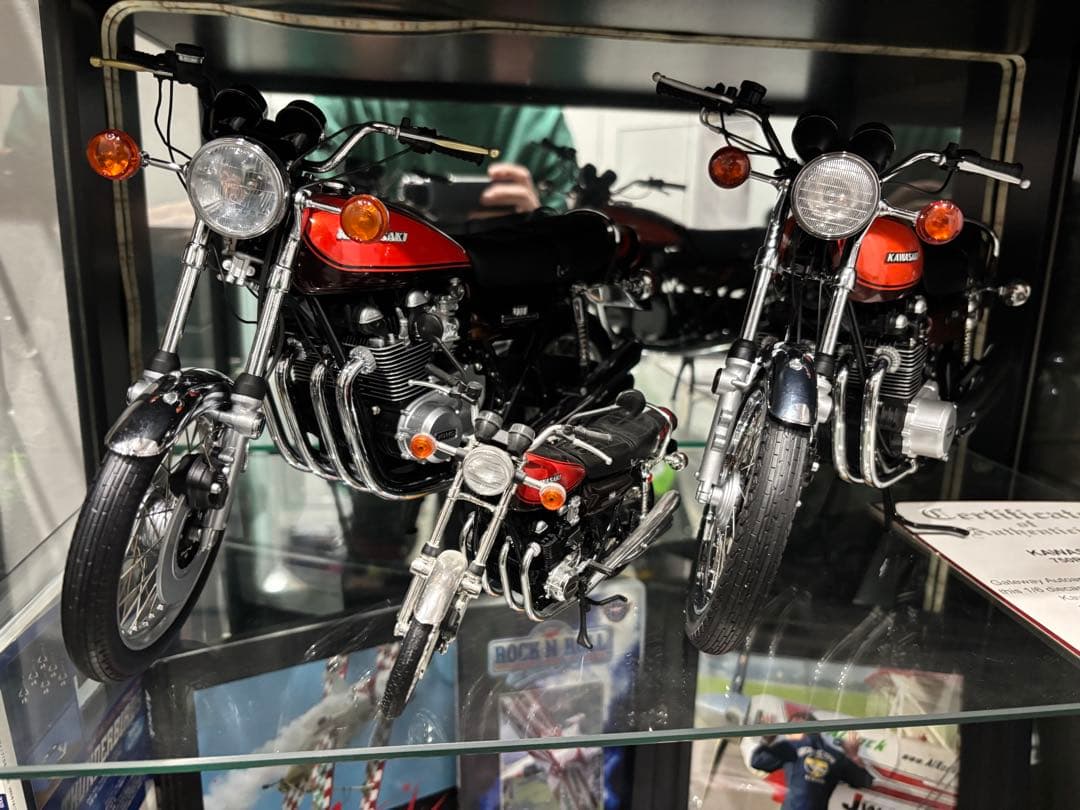 KAWASAKI Z1.Z2 1/6 ミニチャンプス.オートアート　2台セット