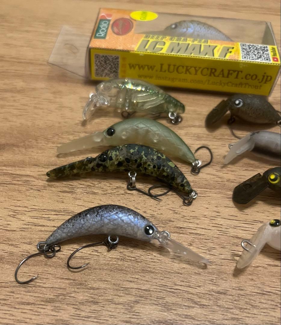 エリアトラウト クランク・ミノー 14個 +スプーン2枚