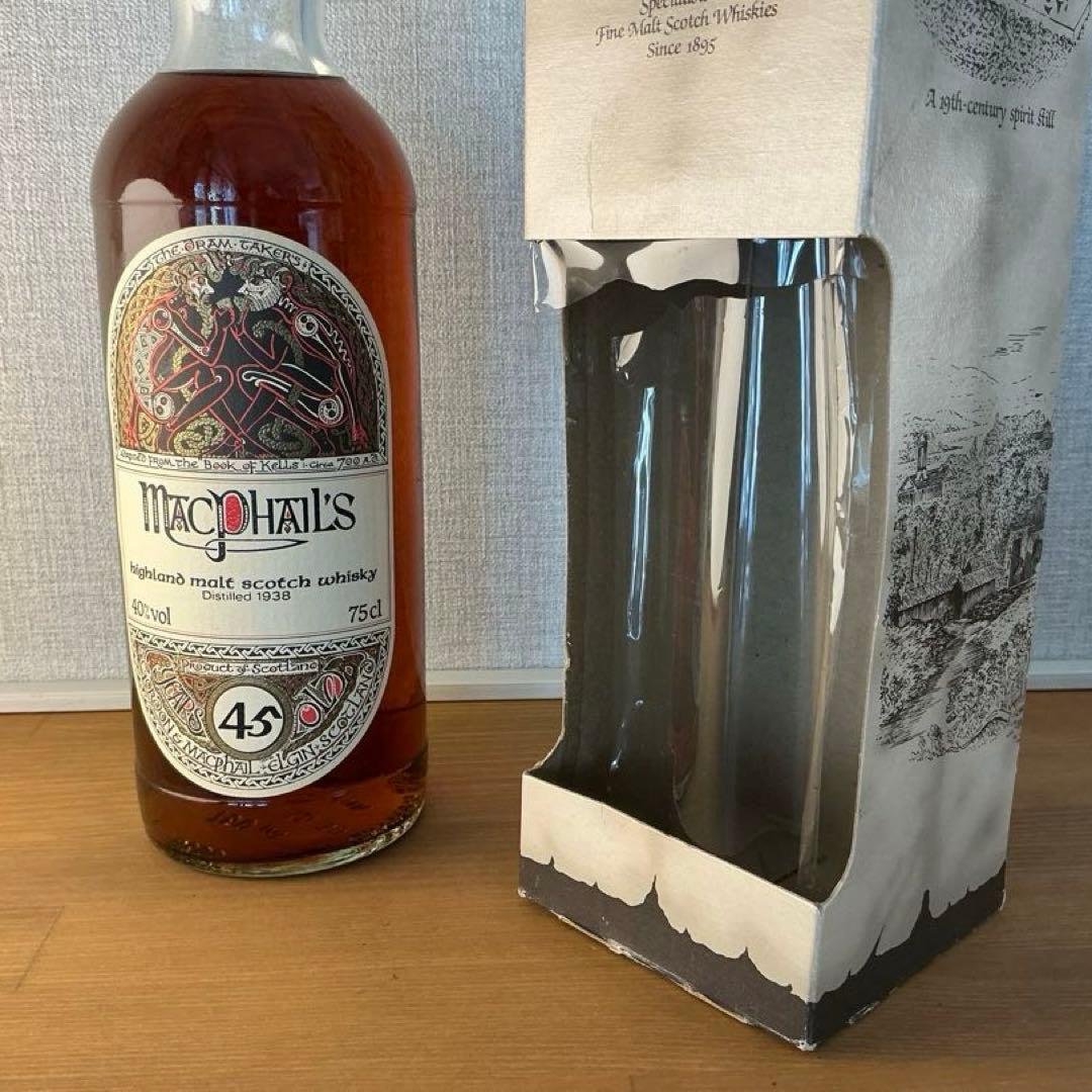 希少品　Macphail's 1938年蒸留　45年熟成のハイランドモルト