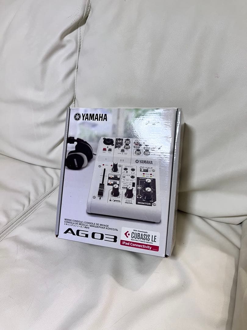 YAMAHA AG03 オーディオインターフェイス　ホワイト