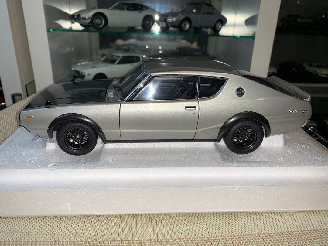 オートアート 1/18 日産スカイラインGTRチューンドvr(シルバー)