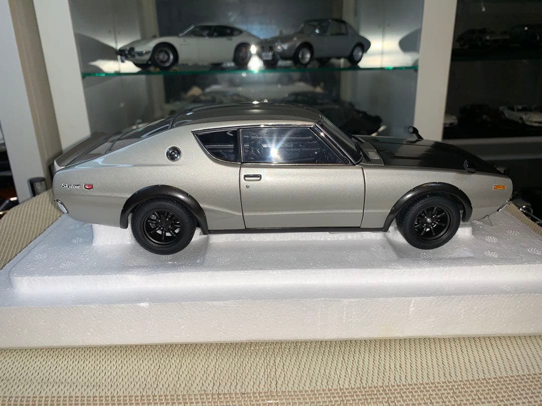 オートアート 1/18 日産スカイラインGTRチューンドvr(シルバー)