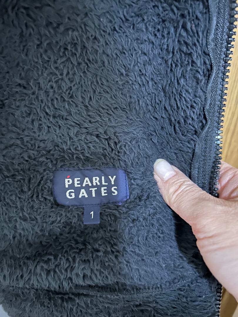 パーリーゲイツ フリースジャケット ブラック