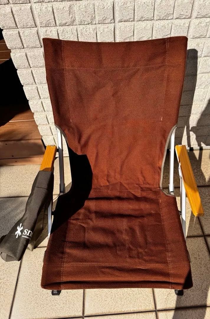 2脚セットスノーピーク　ローチェア30 ブラウン