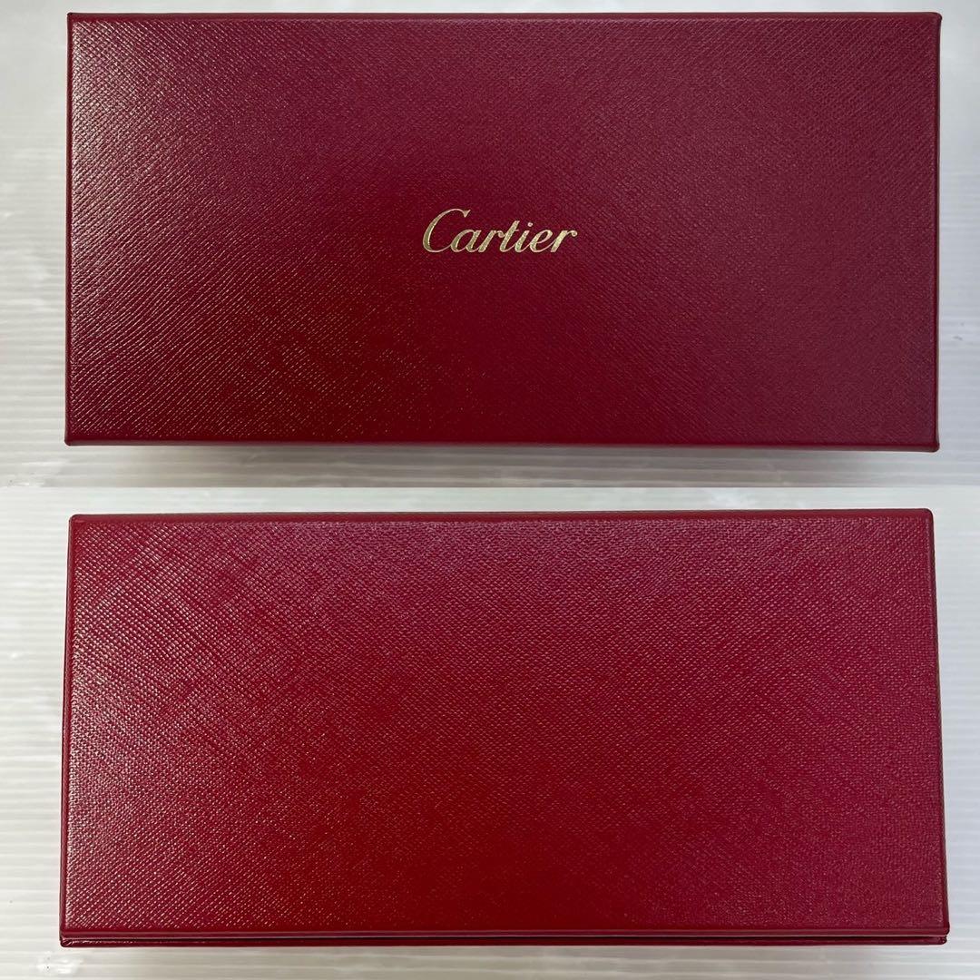 ☆カルティエ ボールペン空き箱☆ペンケース 空箱 リボン
