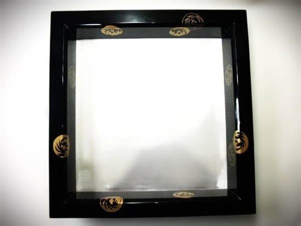 炉縁 鳳凰丸紋蒔絵炉縁「宗廣」加賀蒔絵師 鳳凰