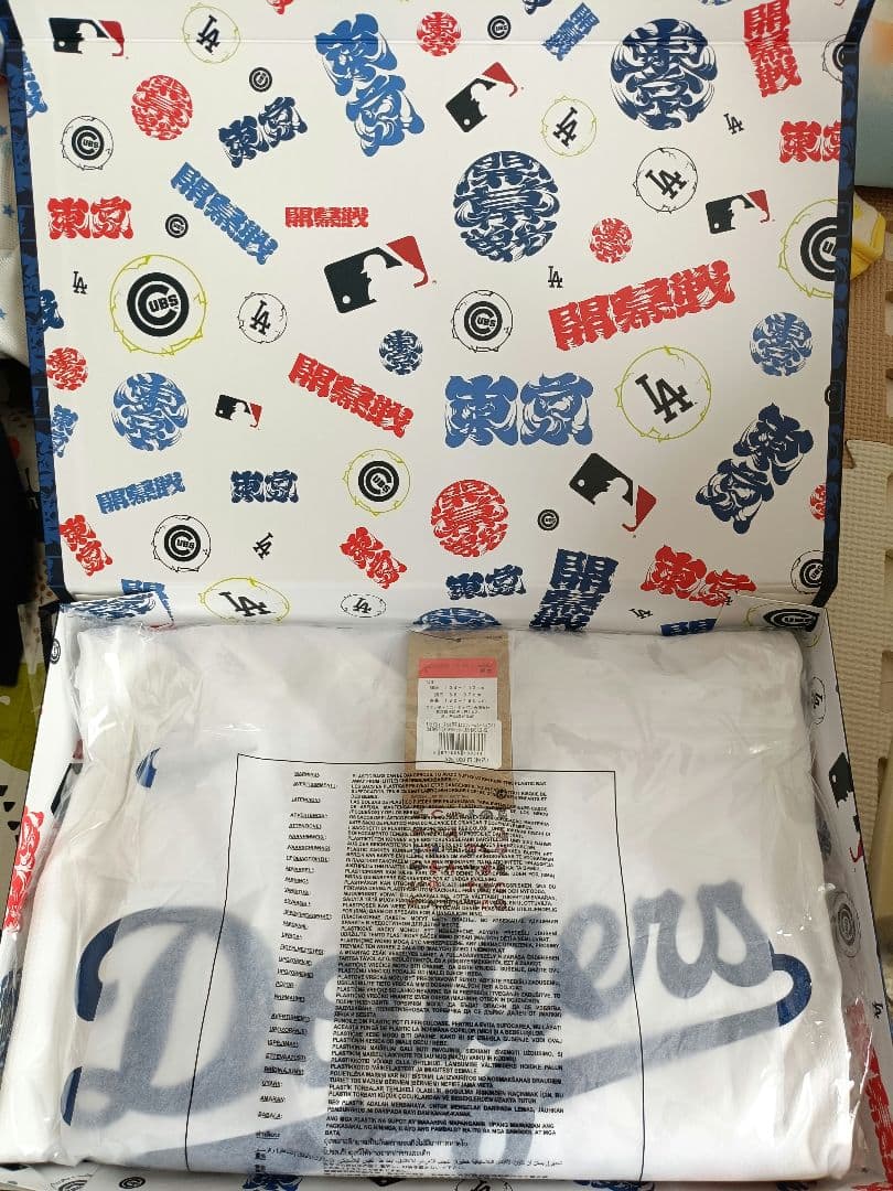 【公式完売品】ドジャース 大谷翔平 ユニフォーム 東京シリーズ 開幕戦 パッチ付