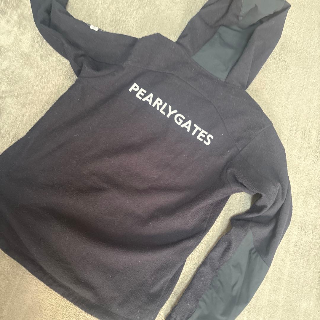 PEARLY GATES フリースジャケット サイズ4 ネイビー