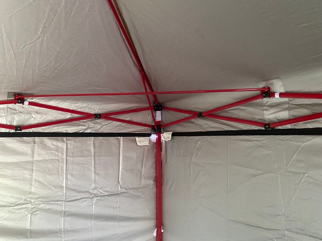 FIELDOOR ワンタッチタープテント 強化版(3.0×3.0)幕4枚付き