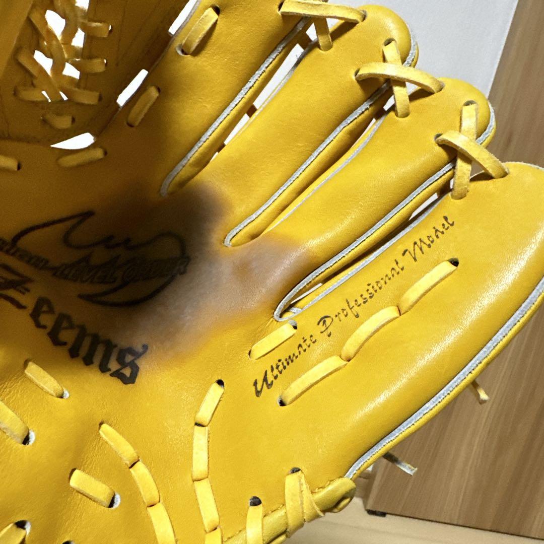 美品 Zeems 軟式グローブ ピッチャー用 一般 大人