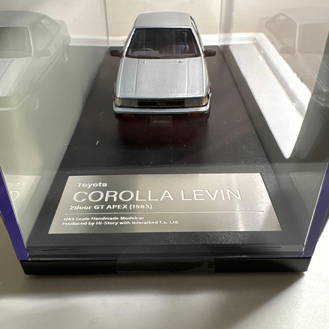 ハイストーリー　1/43 トヨタカローラレビン