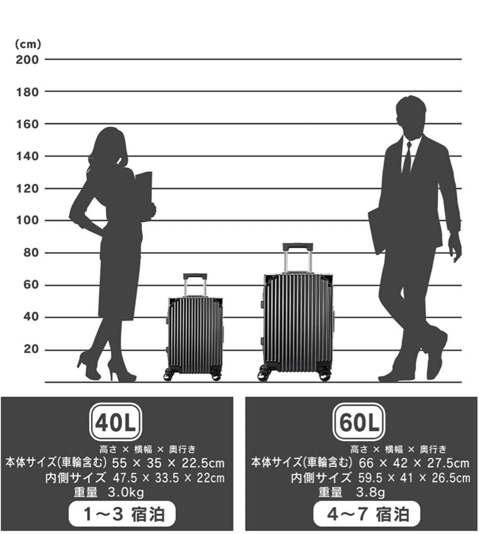 スーツケース　機内持ち込み　灰色