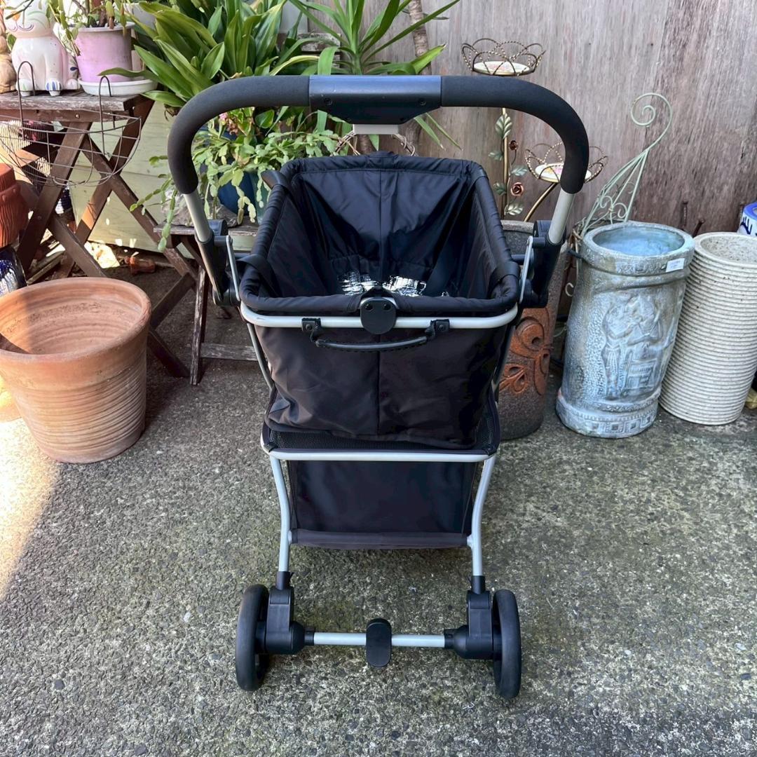 【良品】ecoca エコカ ショッピングカート 保冷バッグ付き 折りたたみ式