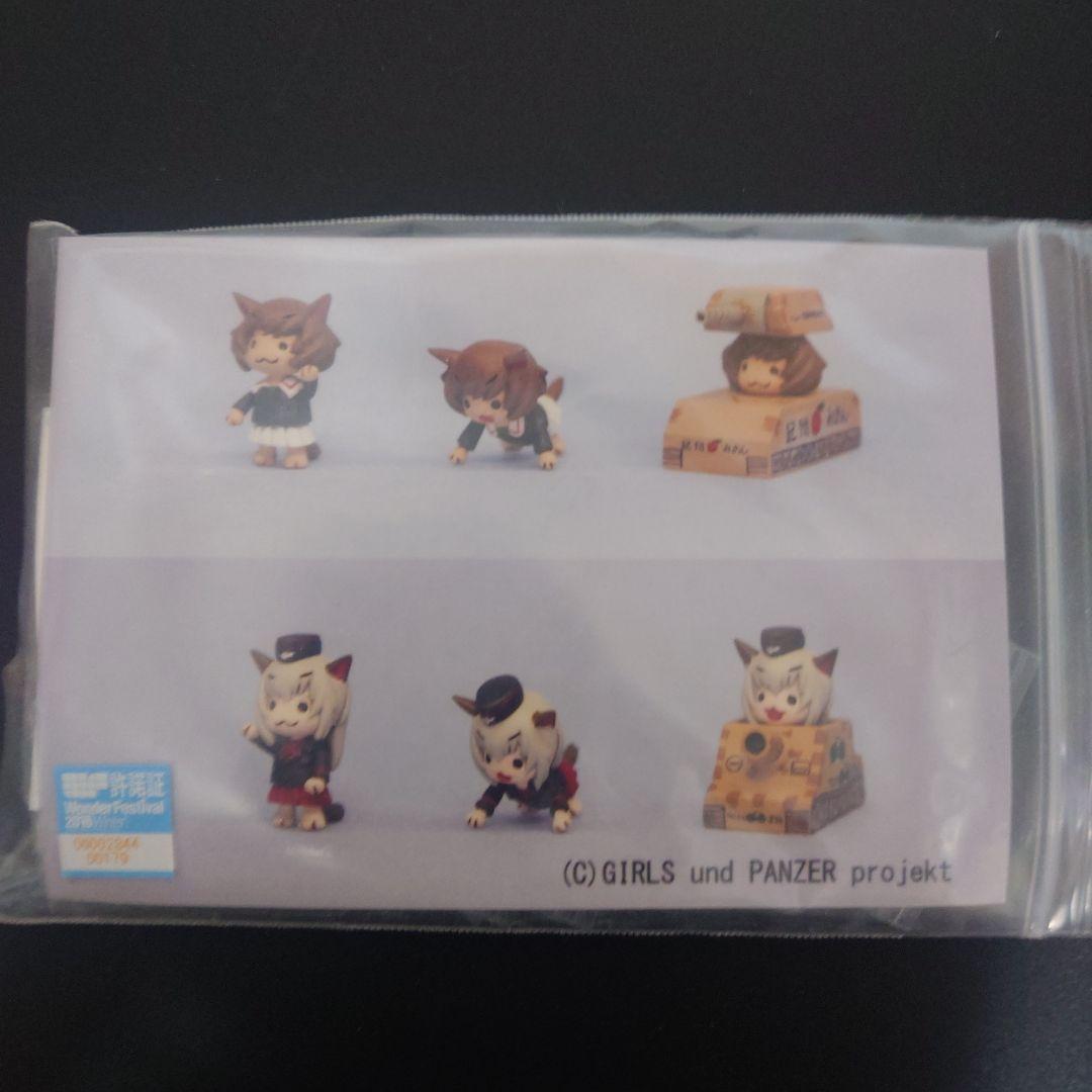 ガールズ&パンツァー　ガレージキット　6個セット