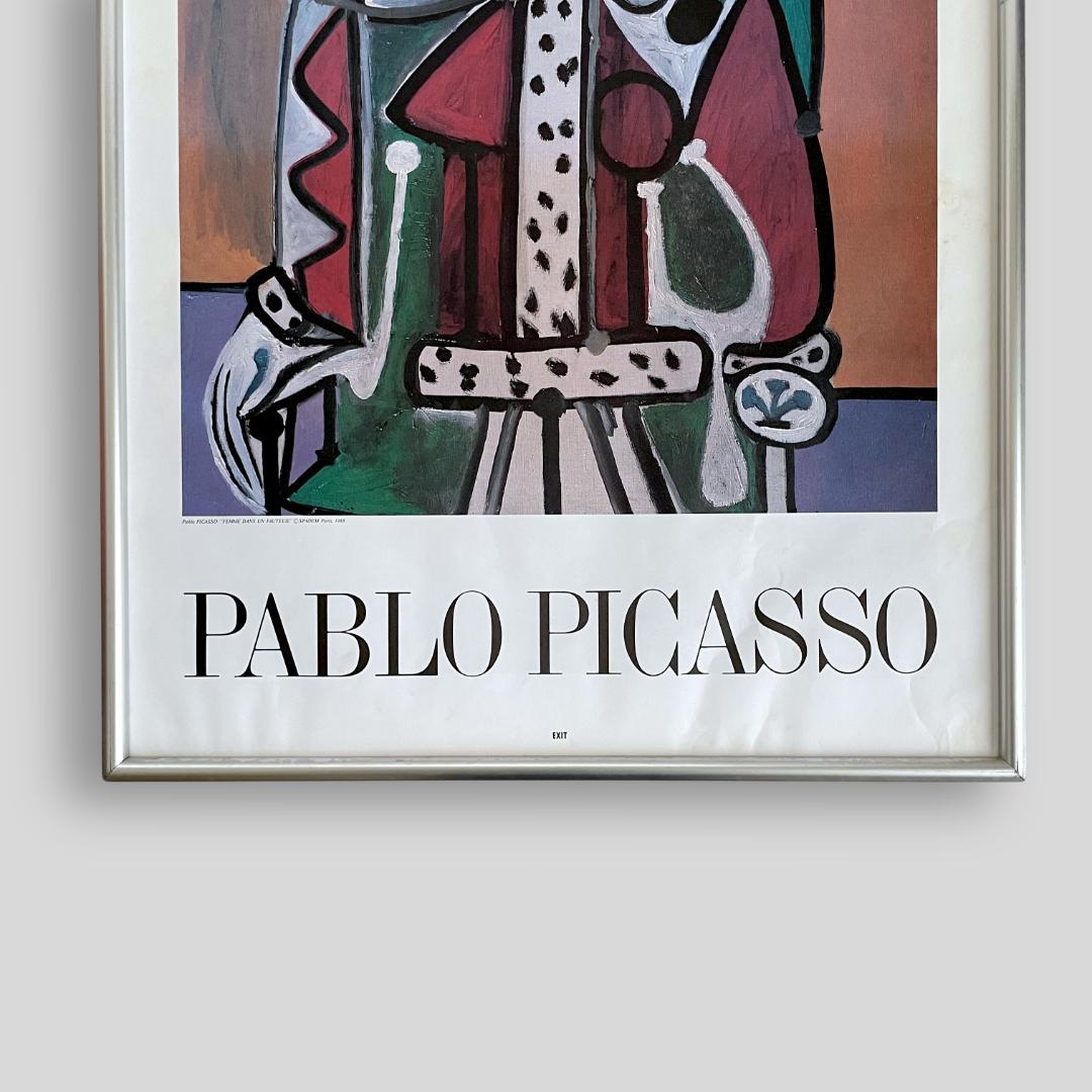 80~90s【パブロピカソ】ヴィンテージ 広告用 サンプル 額装 アートポスター