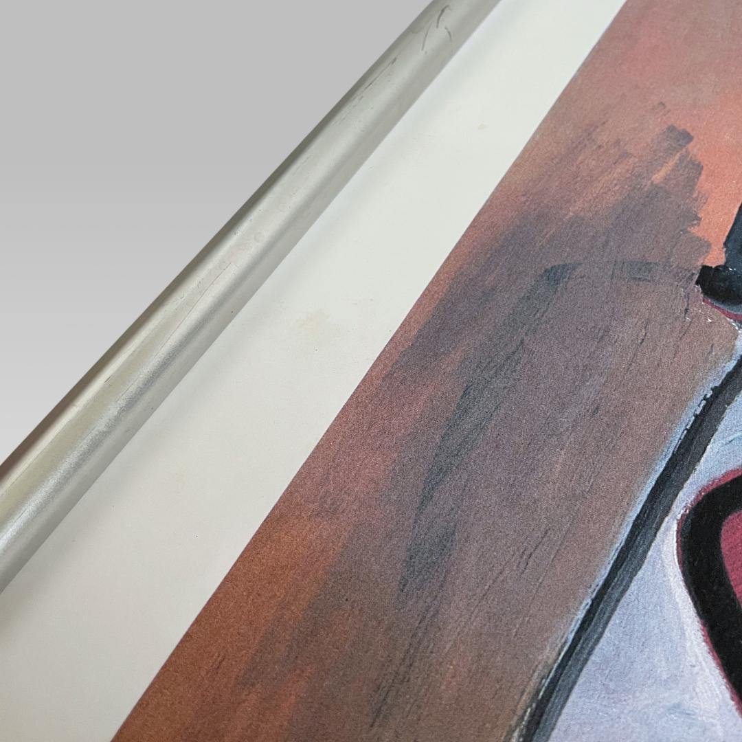 80~90s【パブロピカソ】ヴィンテージ 広告用 サンプル 額装 アートポスター