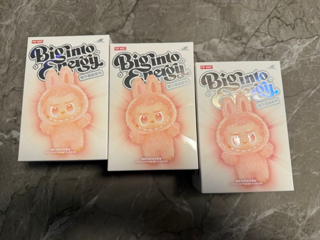 POP MART ラブブ　エナジー　3個セット　公式サイト購入品　未開封