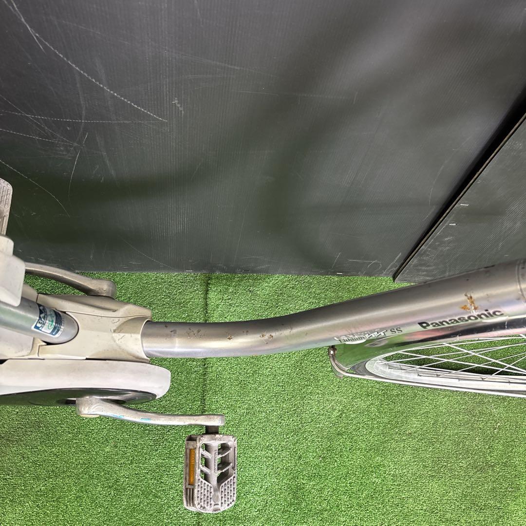 電動自転車 Panasonic Lithium vivi SS シルバー　63★