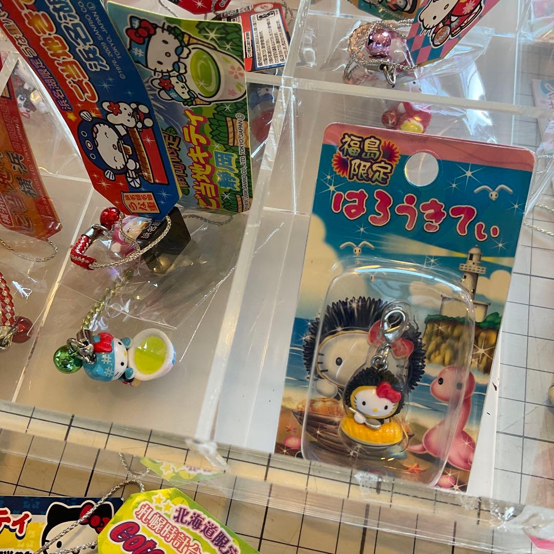 ハローキティ 90個 ご当地 キティ 根付 ストラップ まとめ売り