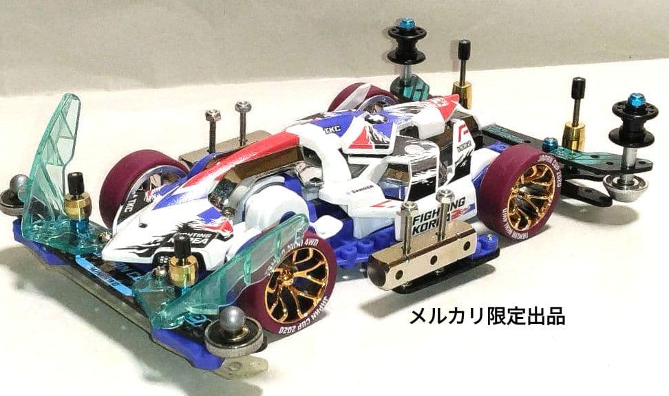 【出品期間延長】ミニ四駆　マッハフレーム　ブルーシャーシ　レーザーパーツ　純正