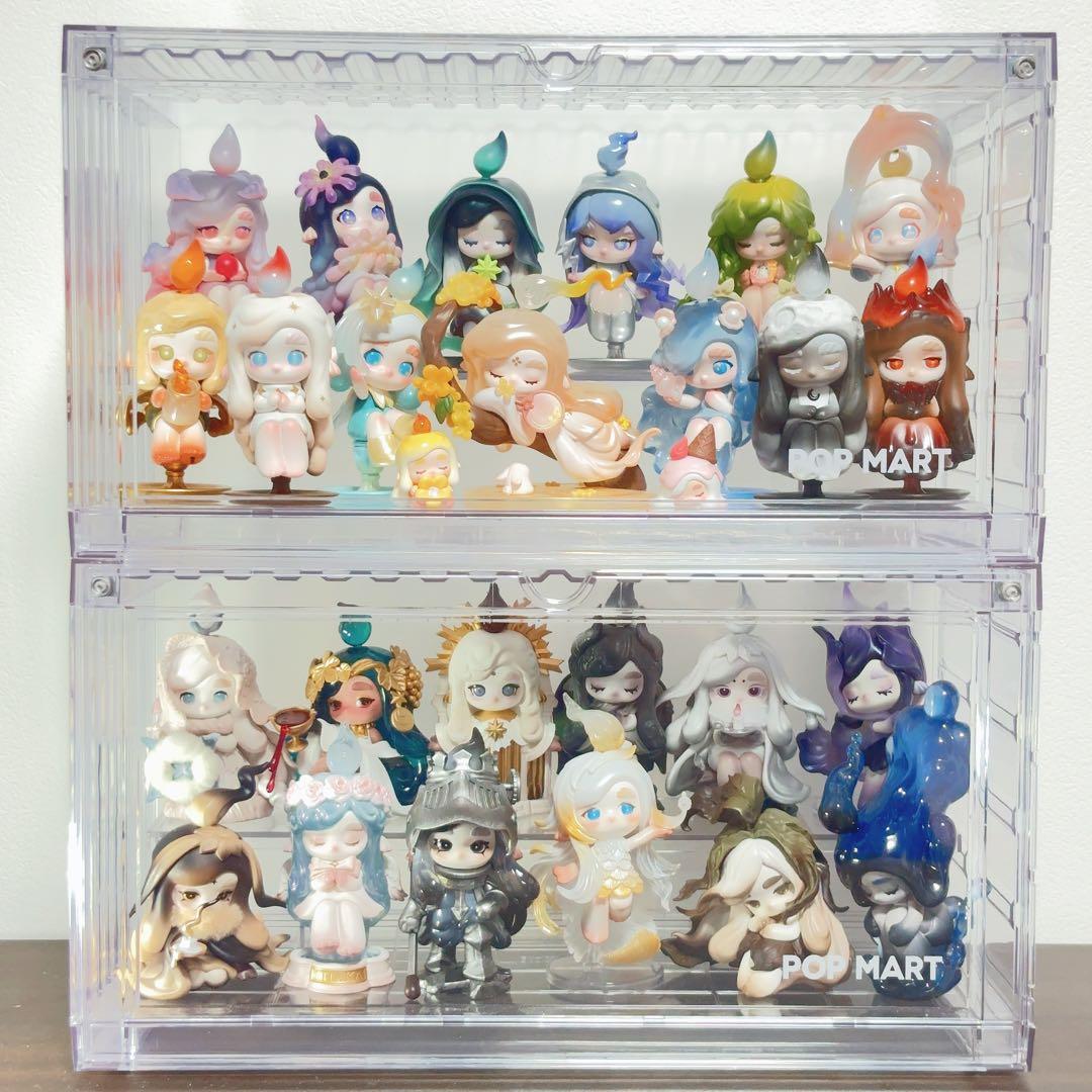 【ディスプレイBOX付き】POP MART CHAKA フィギュアセット+ケース