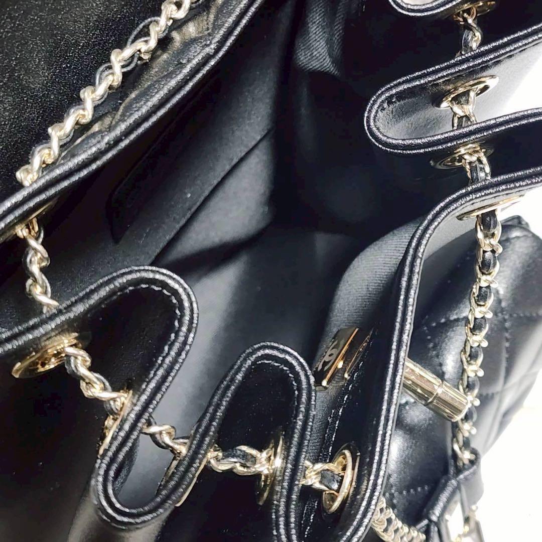 シャネル　リュック　ミニリュック　ゴールドチェーン　ノベルティ