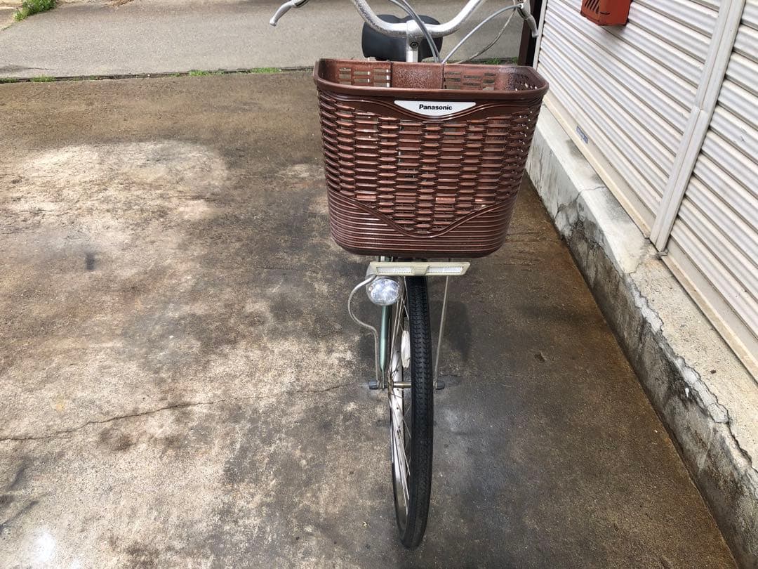 パナソニック電動アシスト自転車vivi24インチグリーン系ボディー