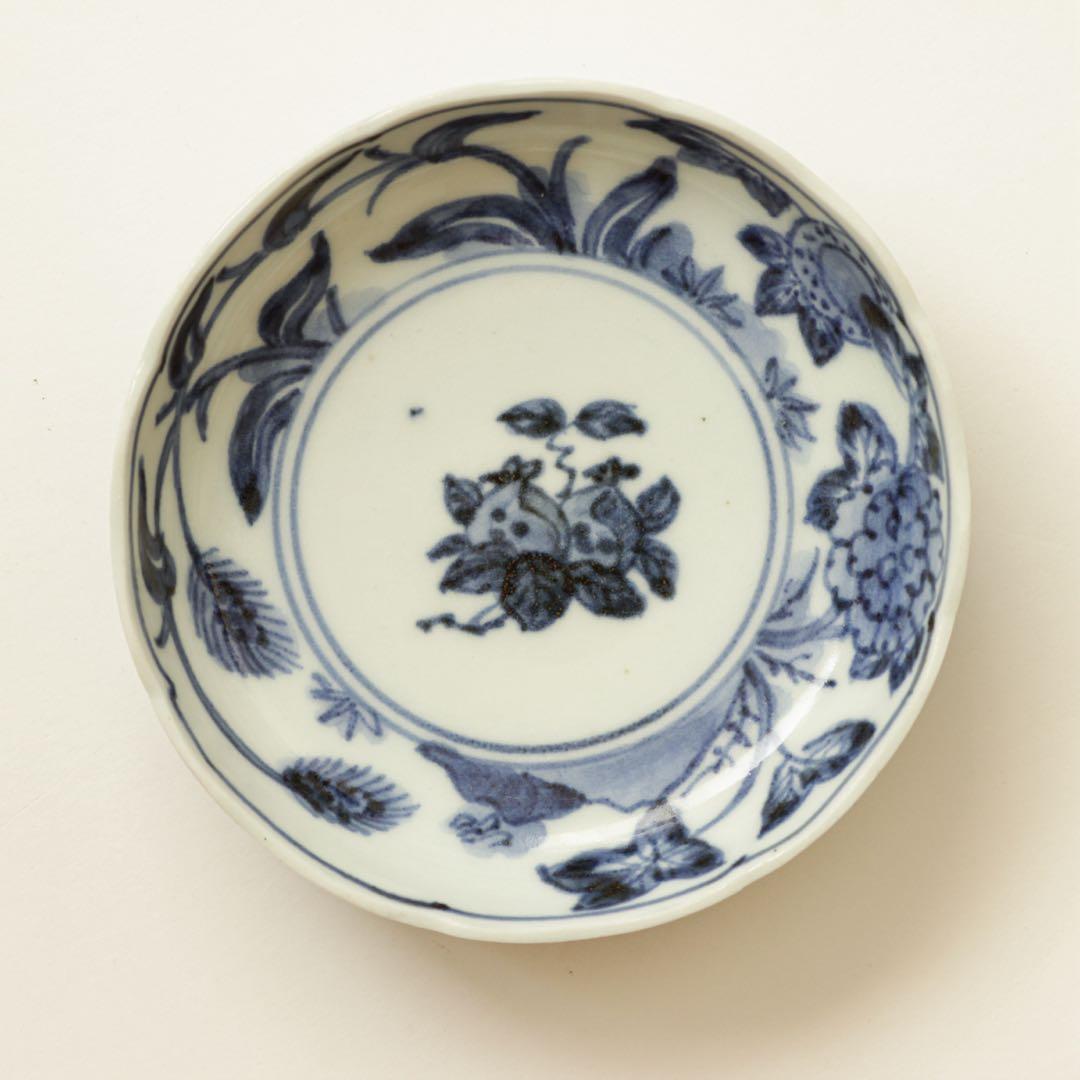 伊万里　古伊万里　江戸　中期　柘榴　ざくろ　小皿