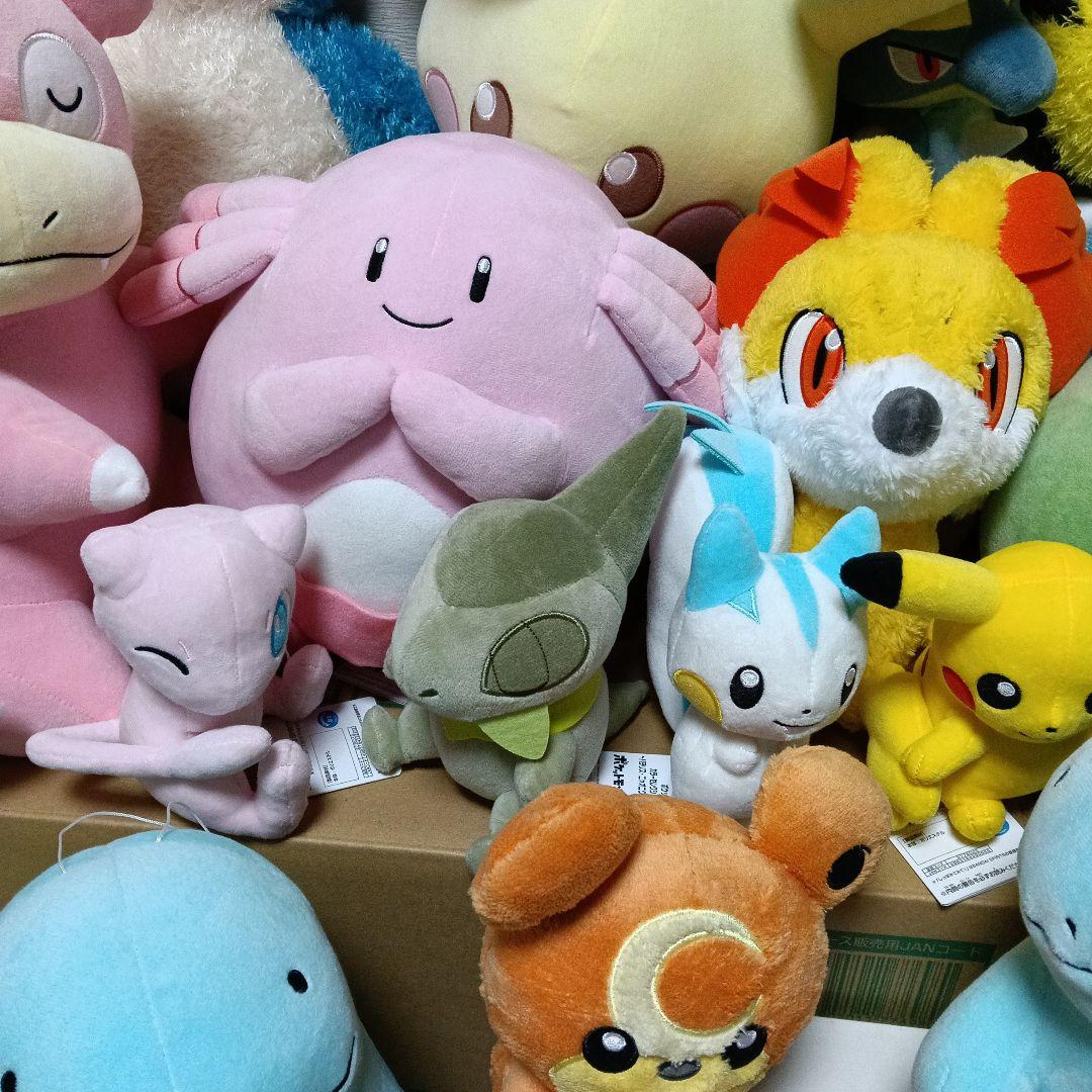 ポケモン　プライズ　ぬいぐるみ　まとめ売り　ピカチュウ　ヒトカゲ