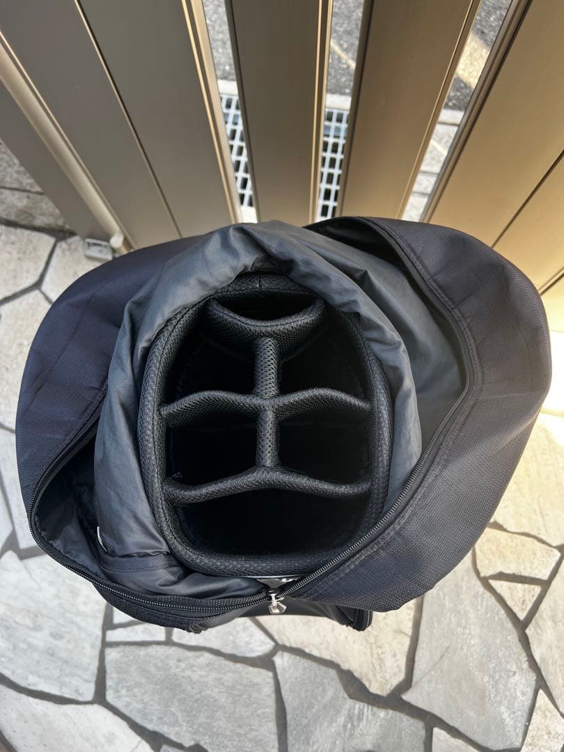 3CAT　Callaway キャロウェイ　キャディバッグ 黒 フード付き