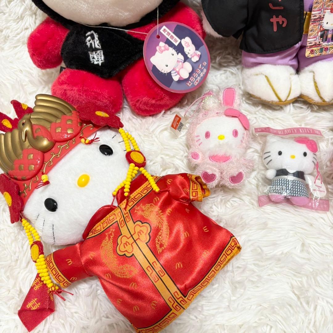 希少　ハローキティ　ご当地　ぬいぐるみ　ストラップ　キーホルダー　まとめ売り