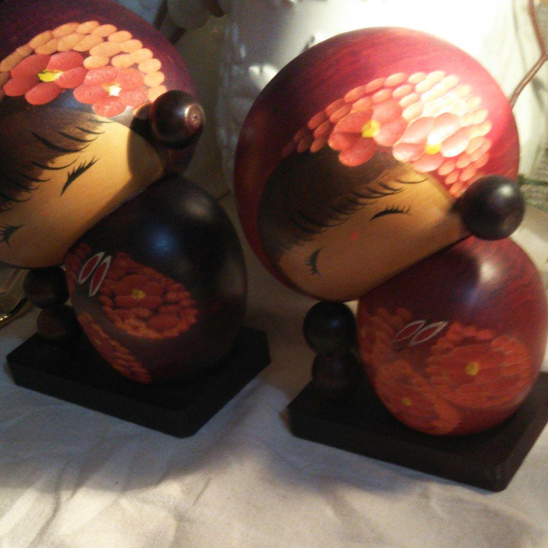 田村千栄作まんまるこけし親子