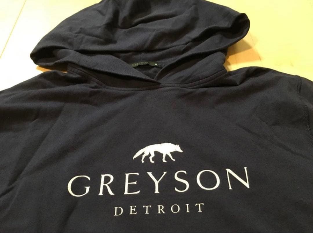 GREYSON グレイソン パーカー ネイビー M ゴルフ