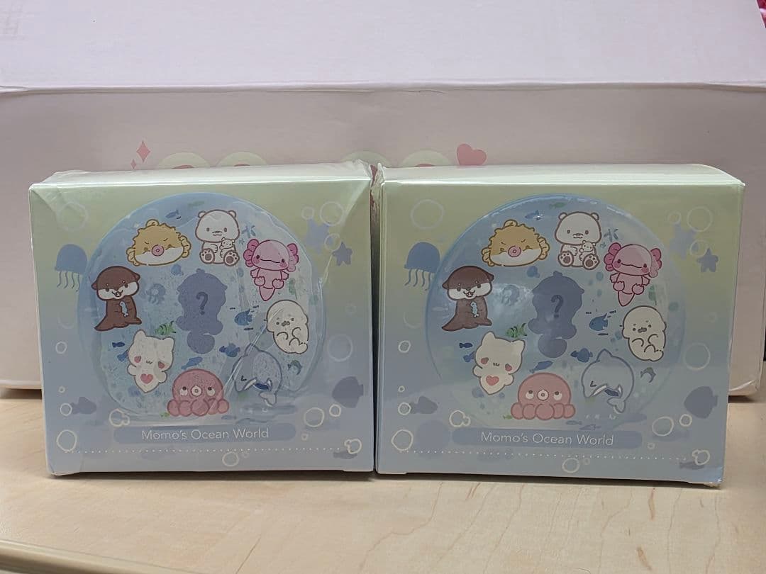 即日発送【未開封】海洋シリーズ　2個セット 第1弾 MOMOスクイーズ ランダム