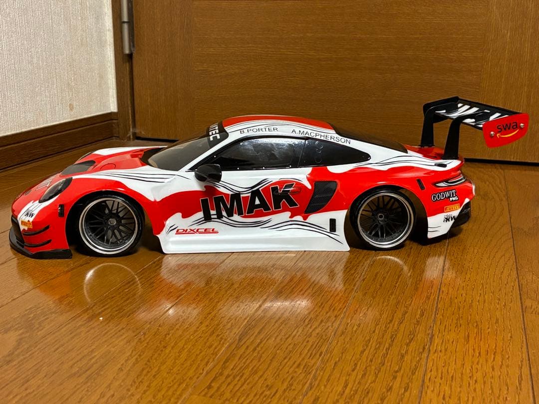 タミヤポルシェ911GT3R（992）AMACモータースポーツ仕様