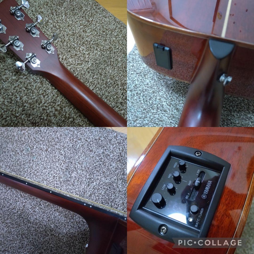 YAMAHA エレアコ FGX865 エレキギター オール単板