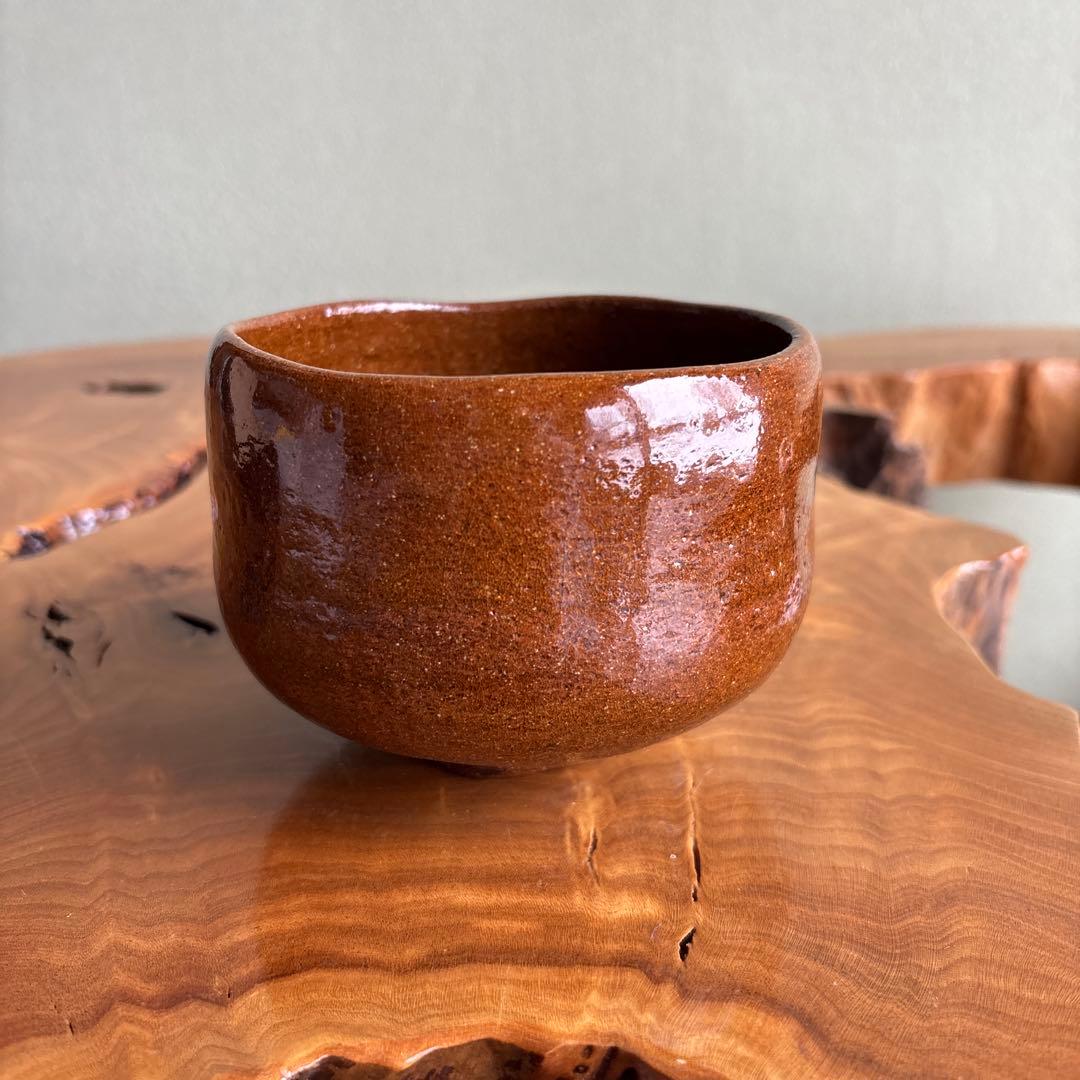 大樋焼 大樋長阿弥 抹茶碗 茶道具 共箱(149)