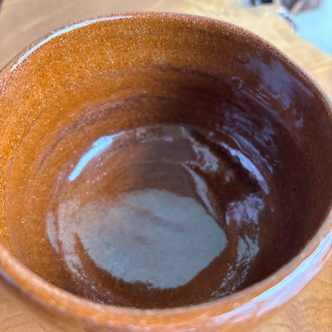 大樋焼 大樋長阿弥 抹茶碗 茶道具 共箱(149)