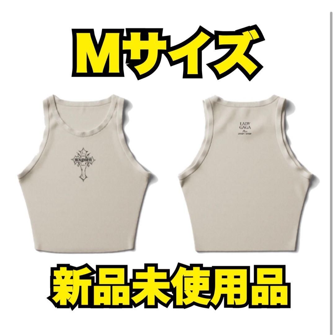 レディーガガ MAYHEM CROSS BABY RIB CROP TANK