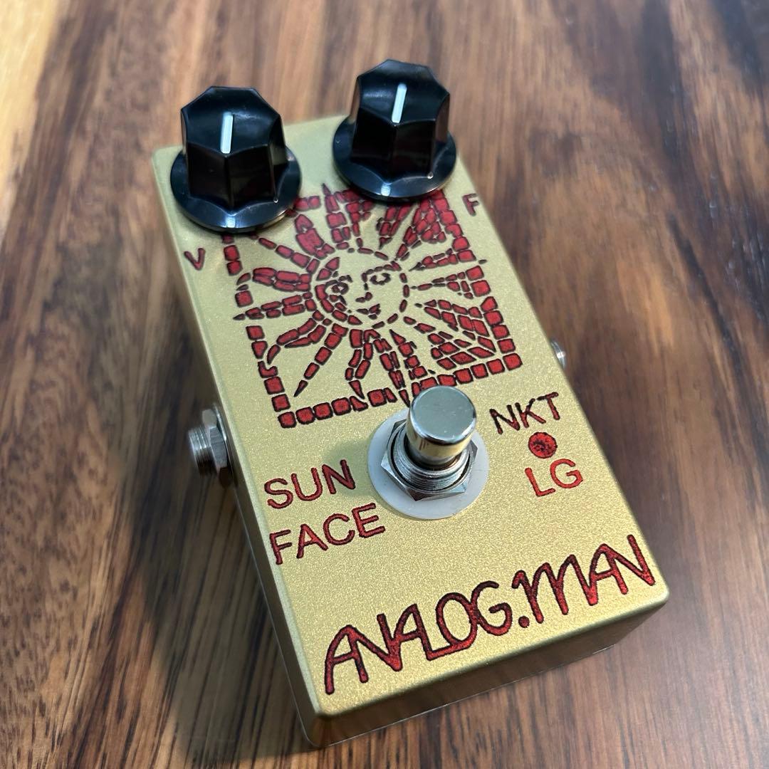 ギター Analog.Man Sun Face NKT Red Dot Low Gain