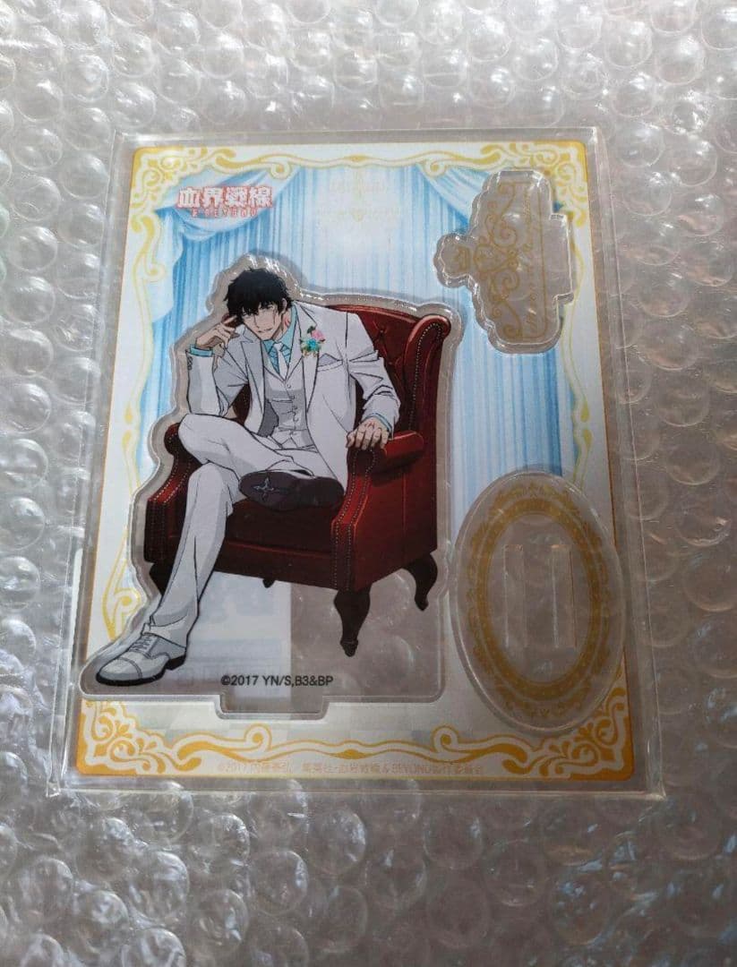 マルイ限定　血界戦線　アクリルフィギュアスタンド　スティーブン 白スーツ　ver