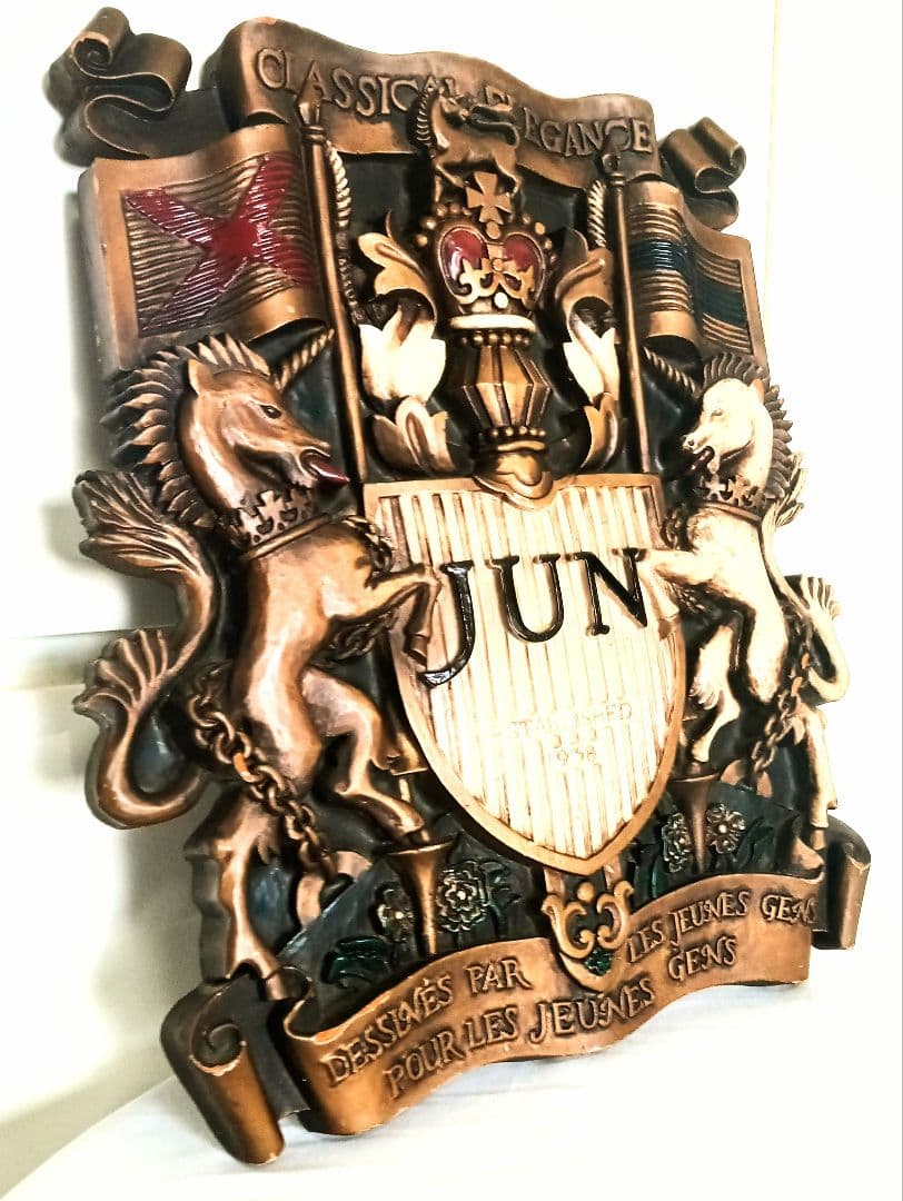 超レアJUN SHOPエンブレム看板　本物　JUNSHOP店舗用看板現存数超希少