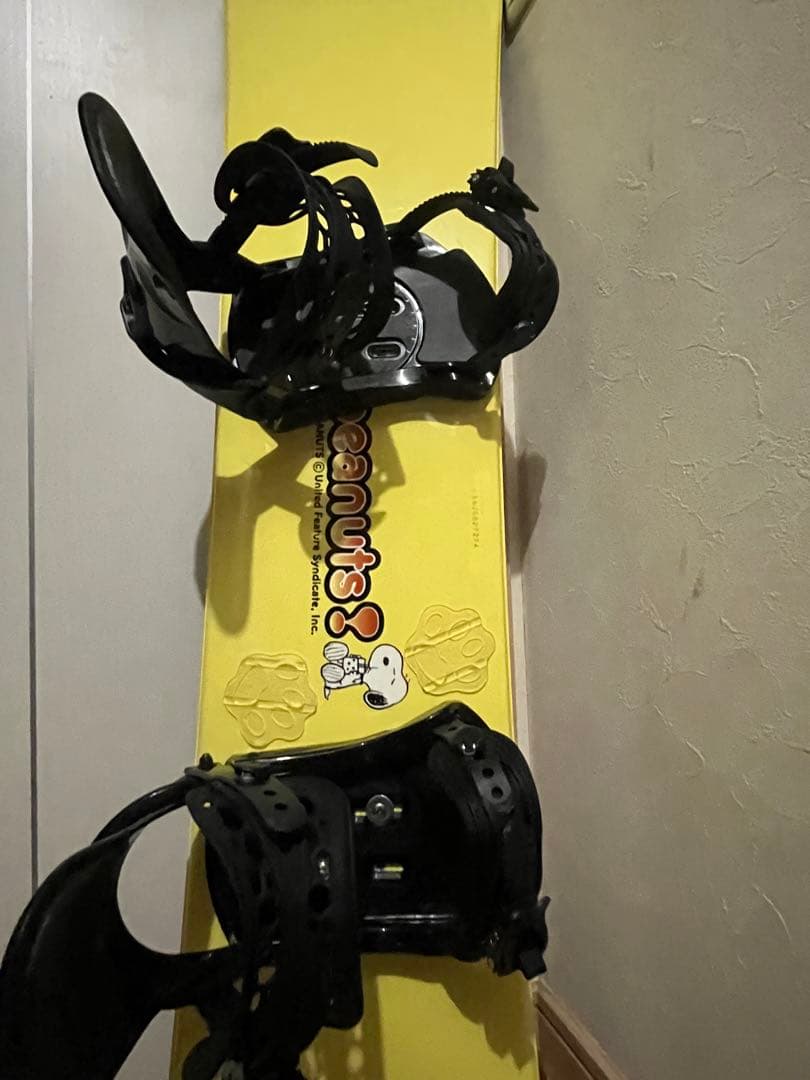 国産ボード！SNOOPY スノーボード　138cm 新品バインセット