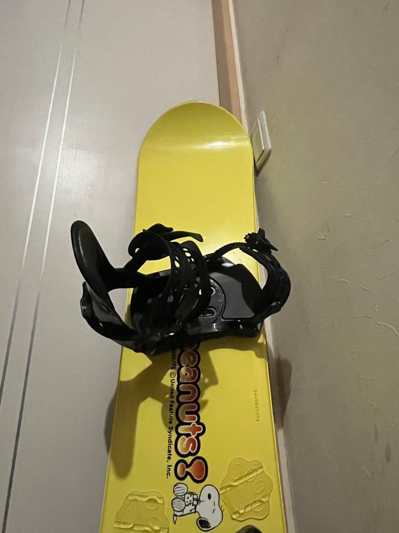 国産ボード！SNOOPY スノーボード　138cm 新品バインセット