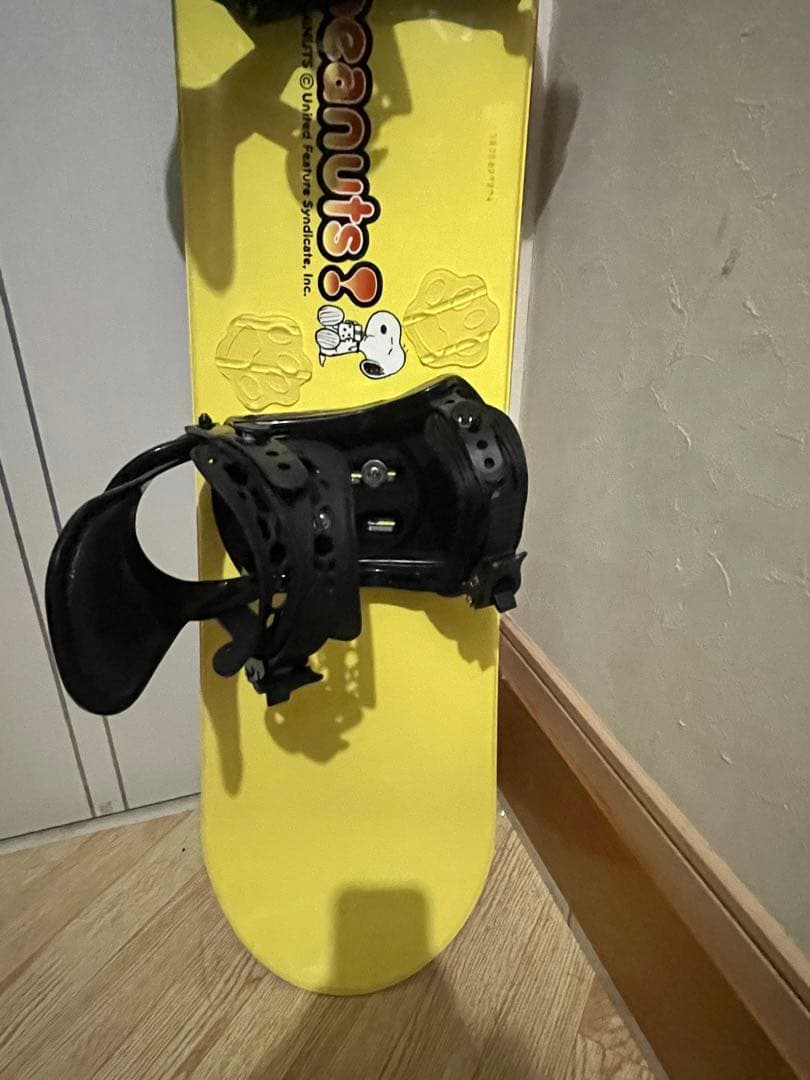 国産ボード！SNOOPY スノーボード　138cm 新品バインセット