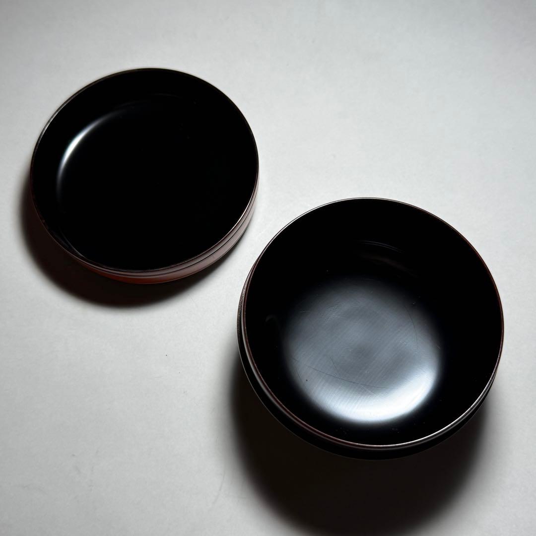 ◆独楽 平棗 塗師【瑞斉】作 漆芸 漆器 木地 茶道具 四方桟共箱 未使用品◆