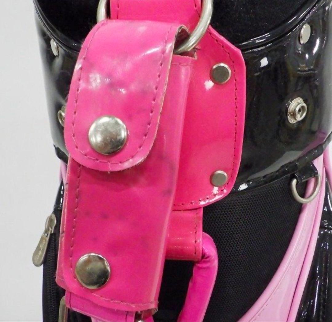 Betty Boop ベティーブープ ゴルフ キャディバッグ ピンク/ブラック