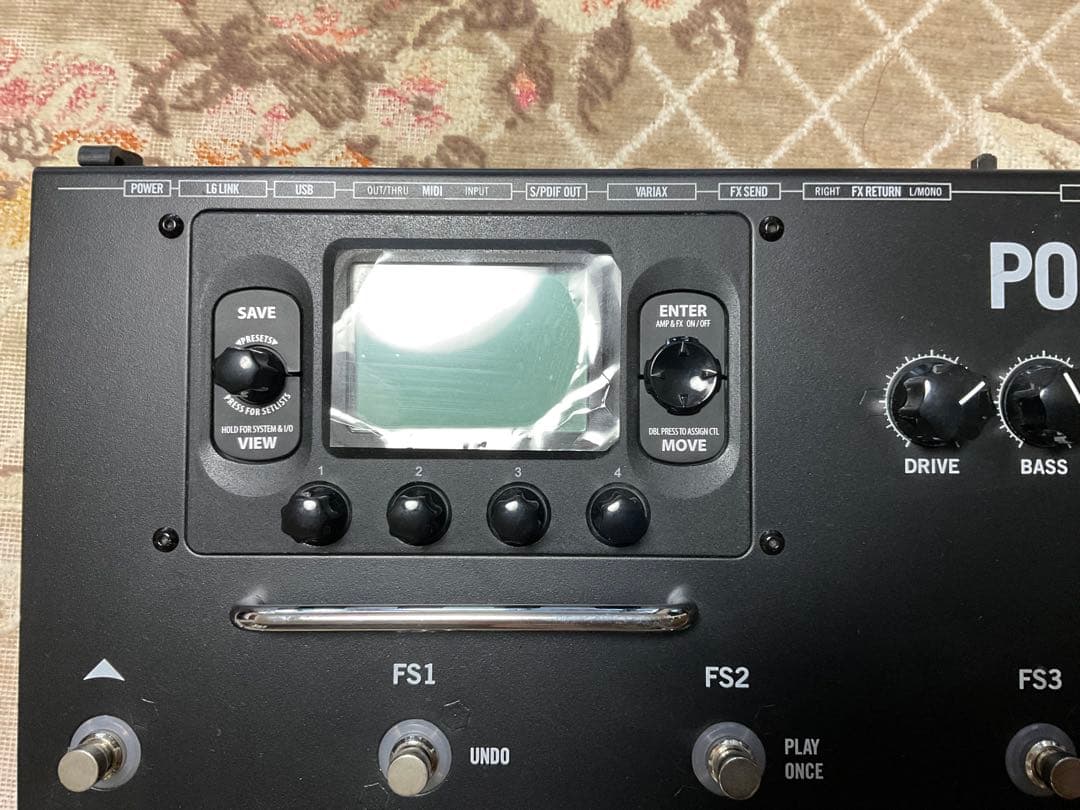 【りんご】 LINE 6 POD HD500X エフェクター（送料込み）